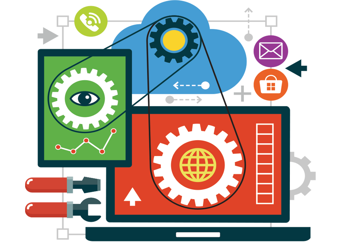 Web Design Illustration